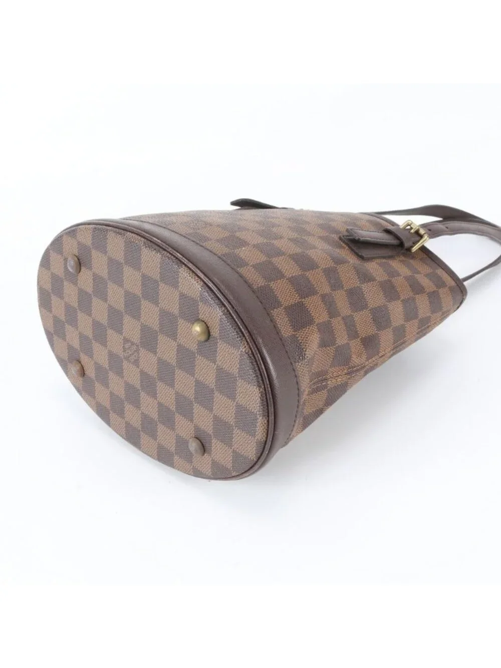 Louis Vuitton Damier Marais Leather Shoulder Bag Tote Hand